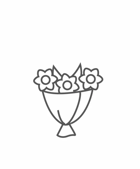 Bouquet of hydrangea